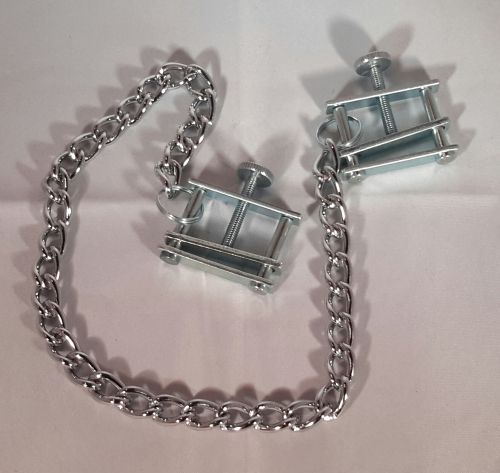 Metal Vice Clamps With Chain